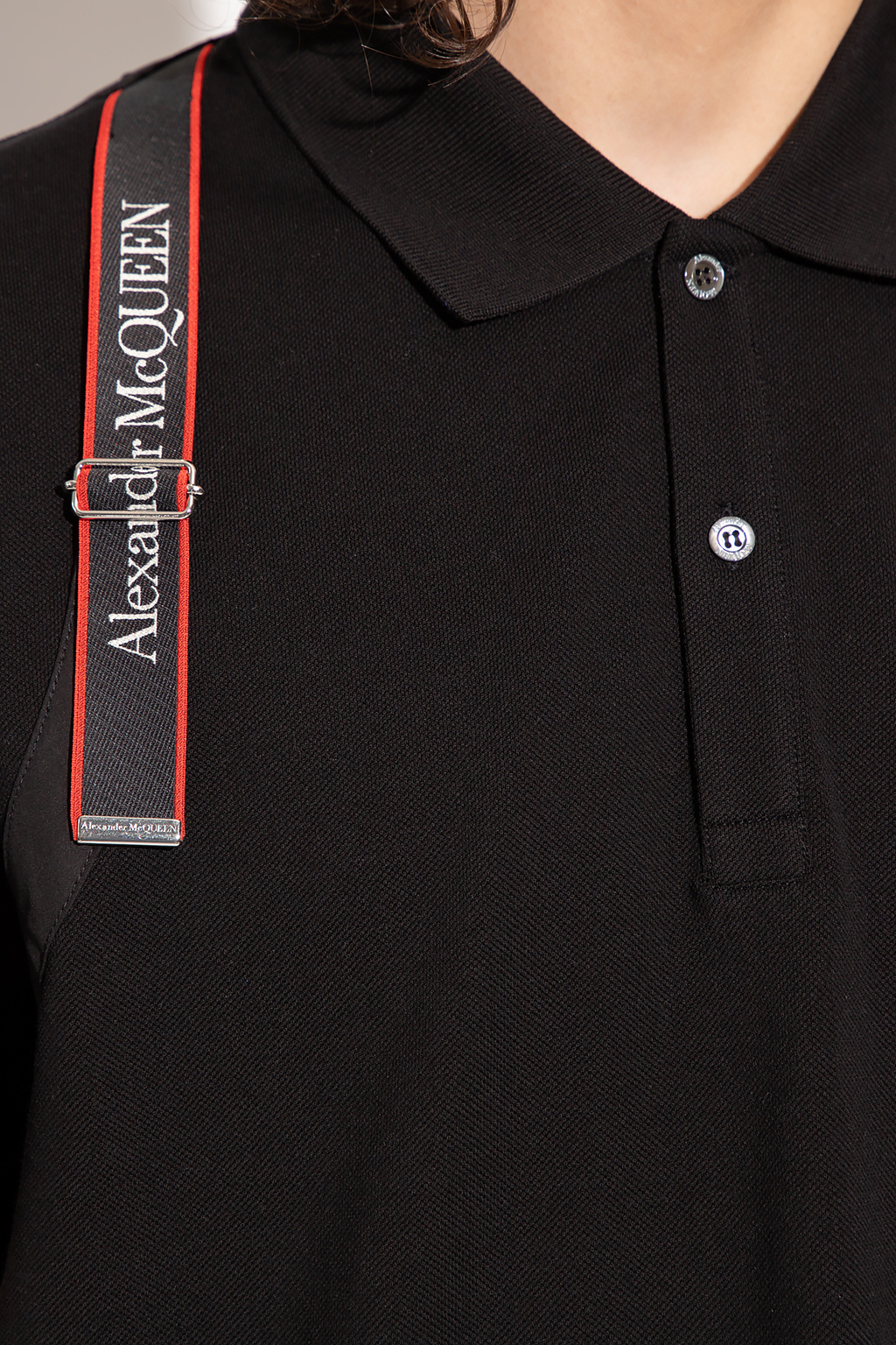 Alexander mcqueen polo discount shirt